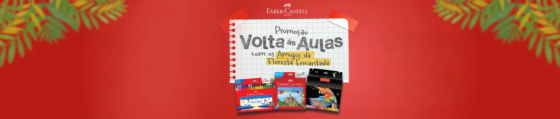 Promoção Faber Castell Volta às Aulas 2026