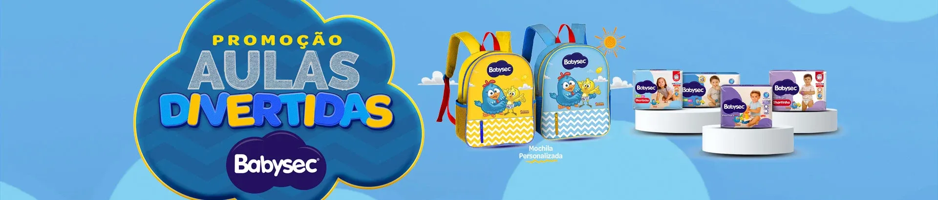 Promoção Aulas Divertidas Babysec 2026