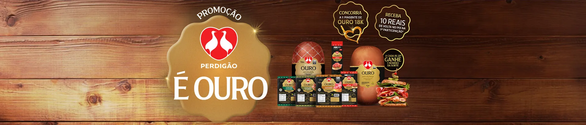 Promoção Perdigão é Ouro 2026