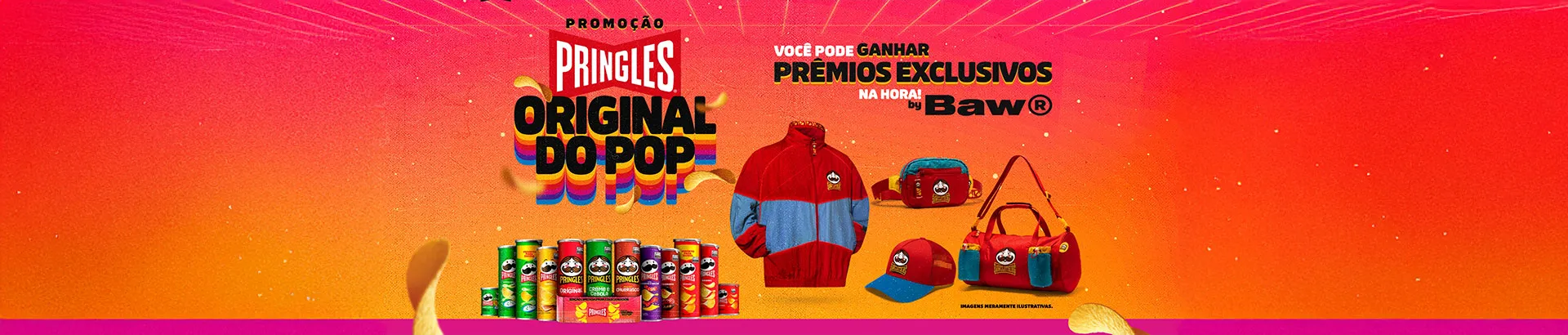 Promoção Pringles Original do Pop 2026