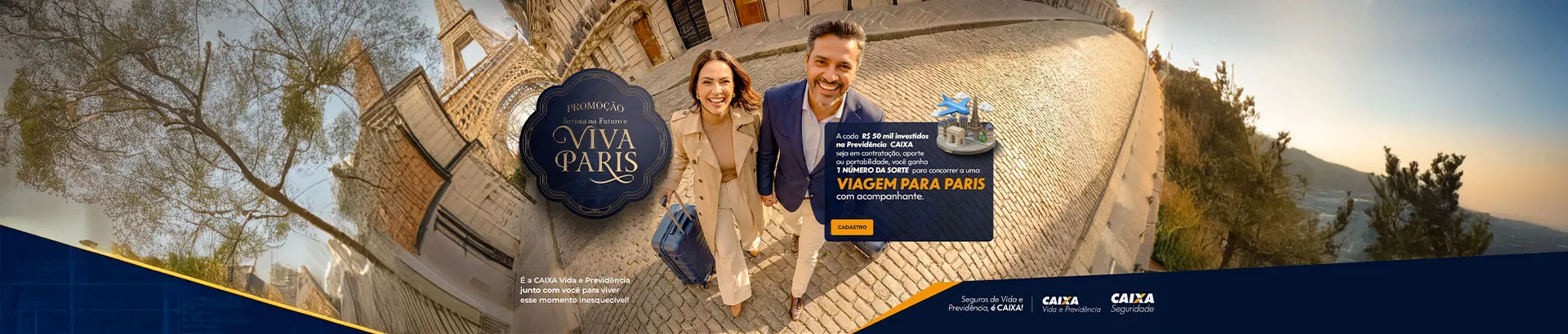 Promoção Caixa Viva Paris 2026
