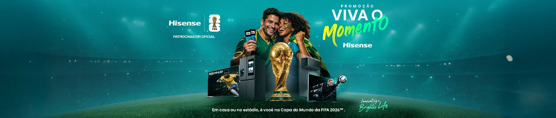 Promoção Viva o Momento HiSense 2026