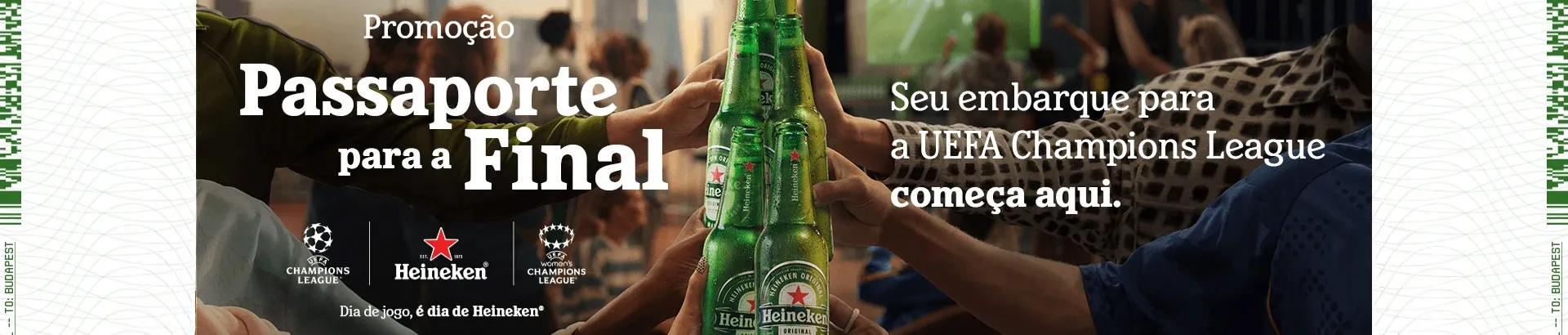 Promoção Heineken Passaporte para a Final 2026