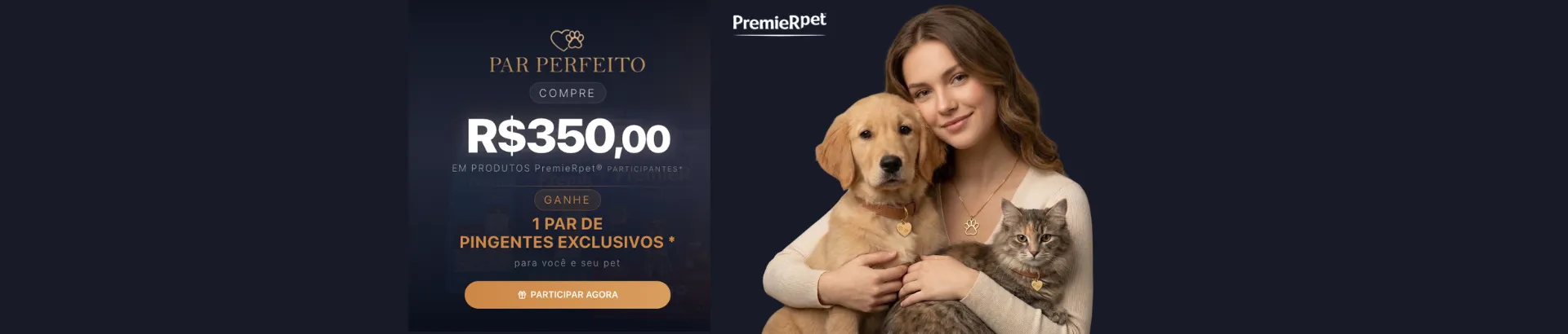 Promoção PremierPet Par Perfeito 2026