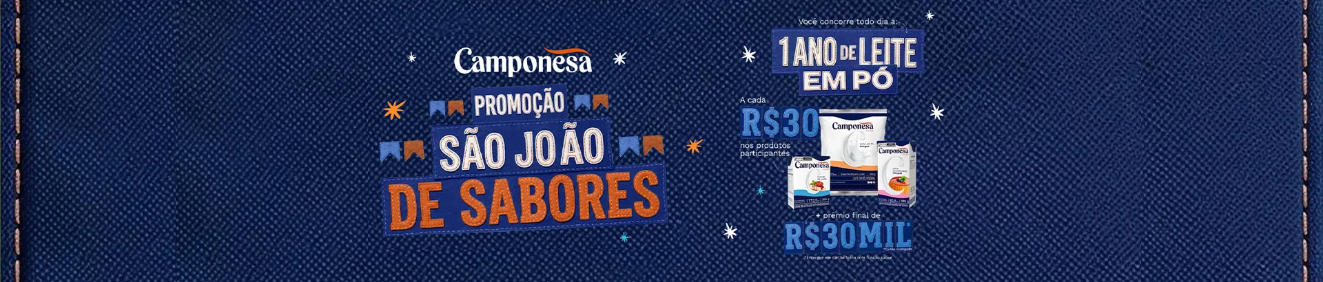 Promoção Camponesa São João de Sabores 2026