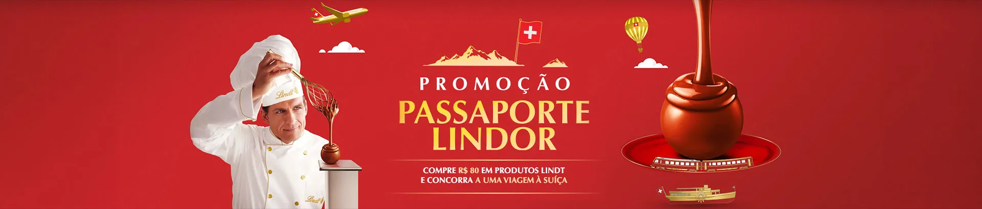 Promoção Lindt Passaporte Lindor 2026