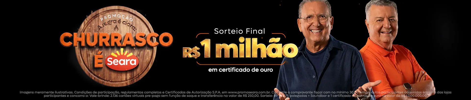 Promoção Seara A Regra é Clara 2026