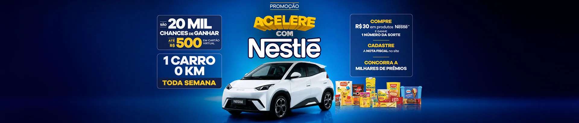 Promoção Acelere com Nestlé 2026