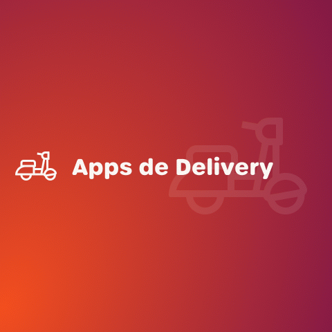 Ilustração para apps de delivery