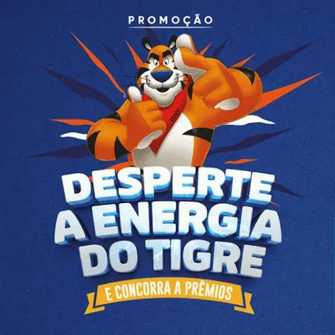 Promoção Sucrilhos Kellogg's 2024 Desperte a Energia do Tigre