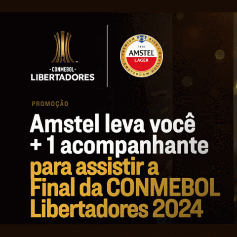 Promoção Amstel Madero 2024 Conmebol Libertadores