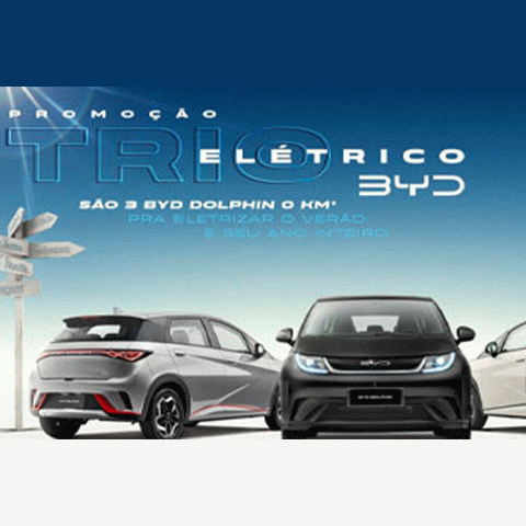 Promoção BYD Trio Elétrico 2024