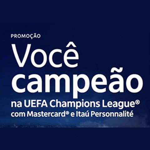 Promoção Itaú Mastercard 2024 Você Campeão UEFA