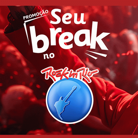 Promoção KitKat Seu Break no Rock In Rio 2024