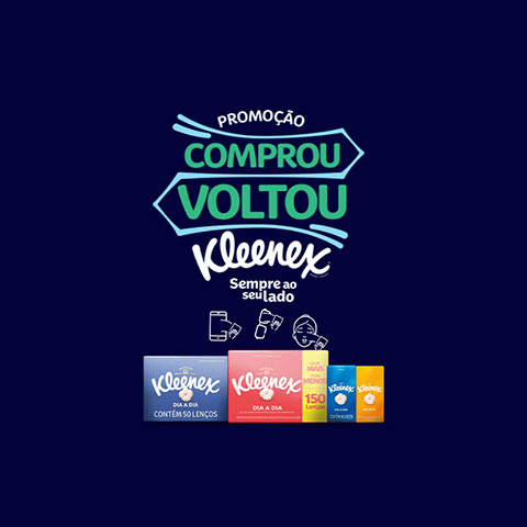 Promoção Kleenex Comprou, Voltou 2024