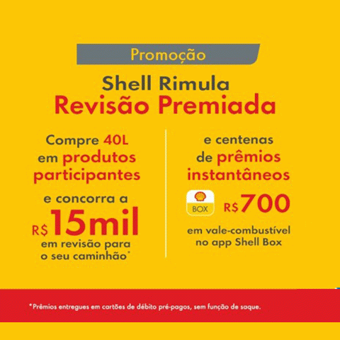 Promoção Shell Rimula 2024 Revisão Premiada