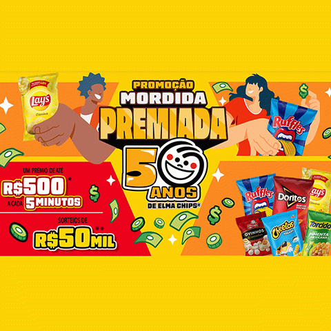 Promoção Elma Chips 2024 Mordida Premiada