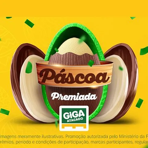 Promoção Giga Atacado 2024 Páscoa Premiada