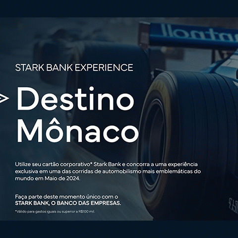 Promoção Starkbank Destino Monaco 2024