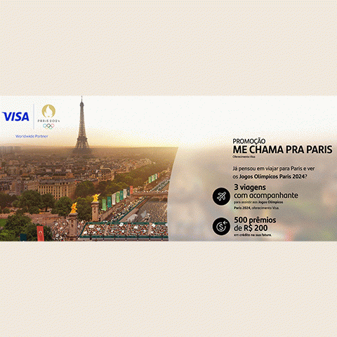 Promoção Visa Santander Me Chama pra Paris 2024