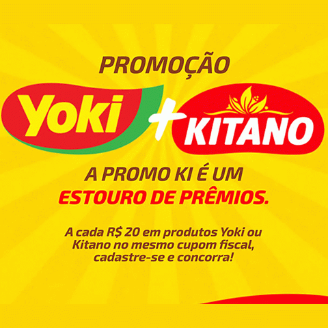 Promoção Yoki Mais Kitano Estouro de Prêmios 2024