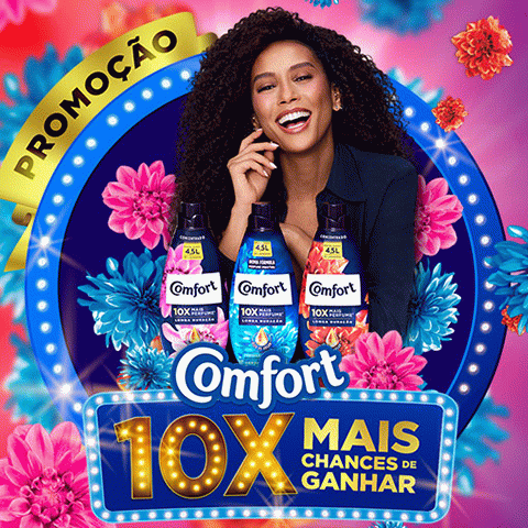 Promoção Comfort Unilever 10x Mais Chances de Ganhar 2024