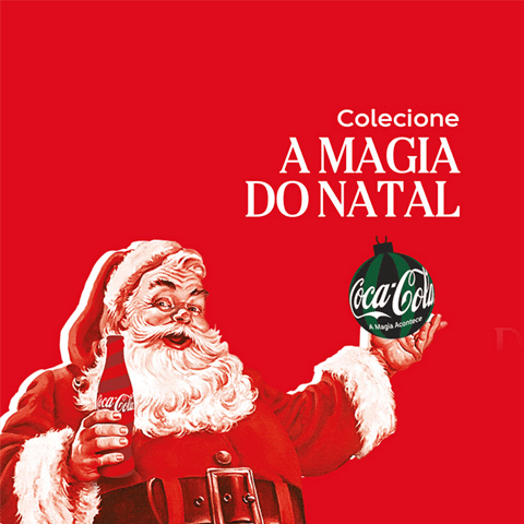 Promoção Coca-Cola Colecione a Mágia do Natal 2024