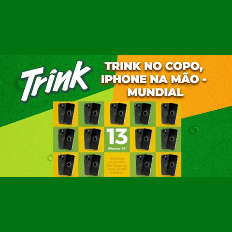 Promoção Trink no Copo, Iphone na Mão 2024