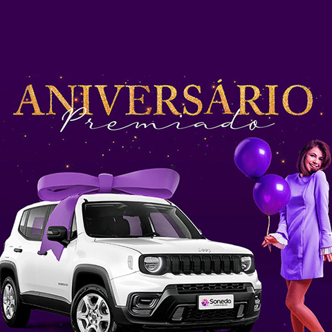 Promoção Soneda 2024 Aniversário