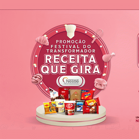 Promoção Nestlé Professional 2024 Receita que Gira