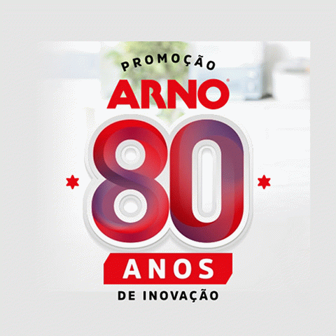 Promoção Arno 80 Anos de Inovação 2024