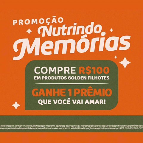 Promoção Golden 2024 Nutrindo Memórias