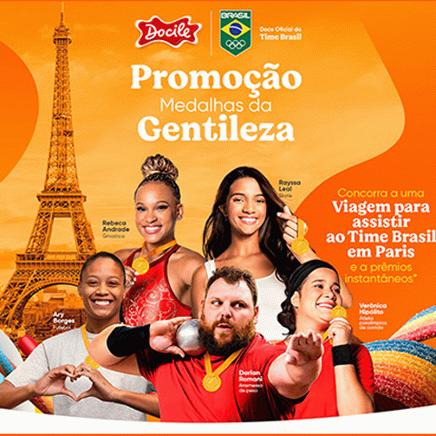 Promoção Docile Medalhas da Gentileza 2024