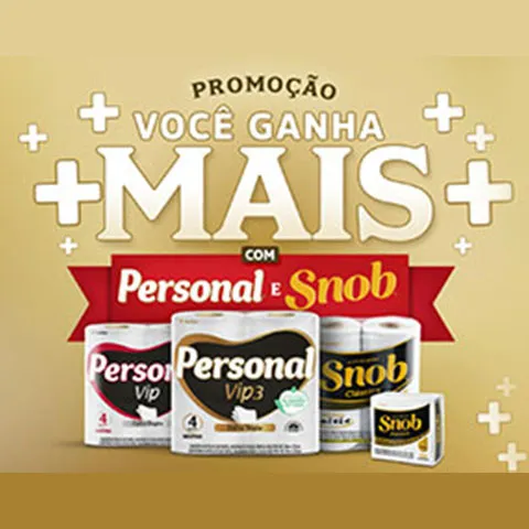 Promoção Personal e Snob Você Ganha Mais 2023