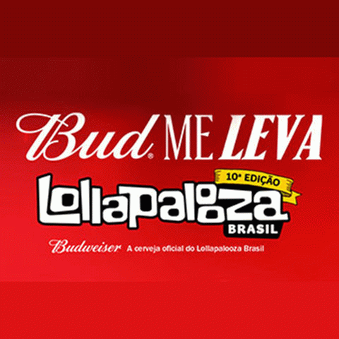 Promoção Budweiser Me Leva Lollapalooza Brasil 2023