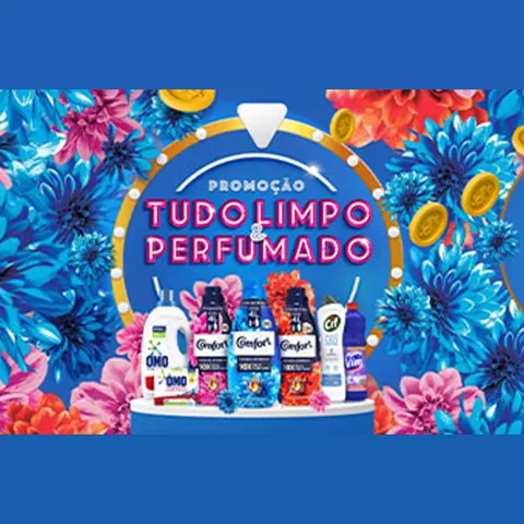 Promoção Comfort e Omo Tudo Limpo e Perfumado 2023
