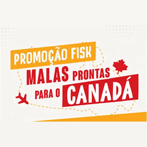 Promoção Fisk Malas Prontas para o Canadá 2023