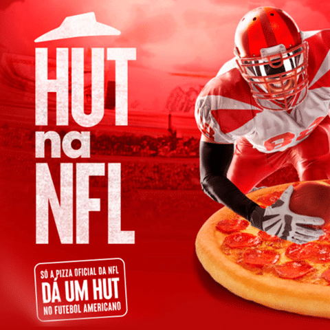 Promoção Pizza Hut + NFL 2025