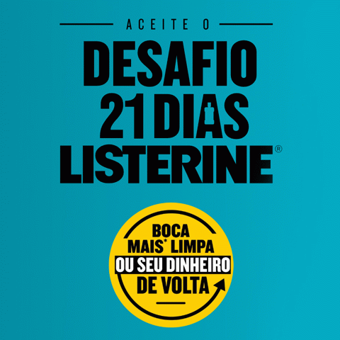 Promoção Listerine Desafio 21 Dias 2025