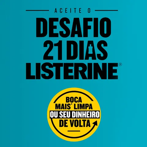 Promoção Listerine Desafio 21 Dias 2025
