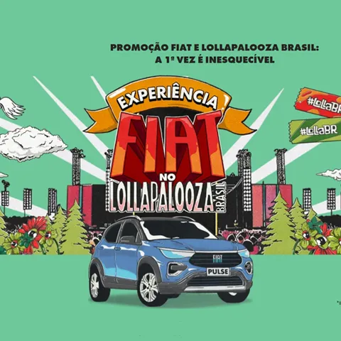 Promoção Fiat e Lollapalooza Brasil 2025