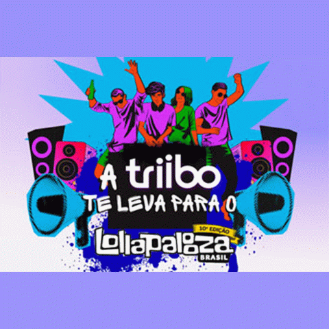 Promoção Triibo 2023 Lollapalooza