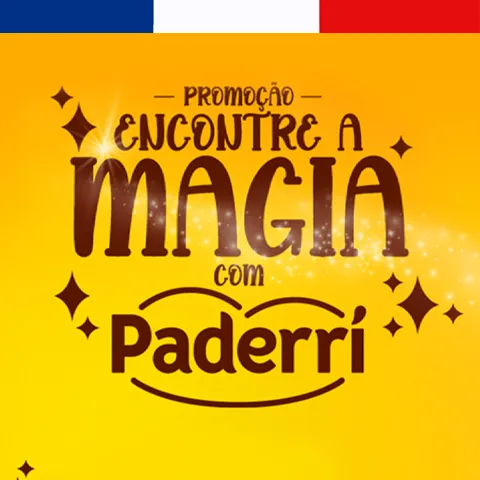 Promoção Encontre a Mágia com Paderri 2025