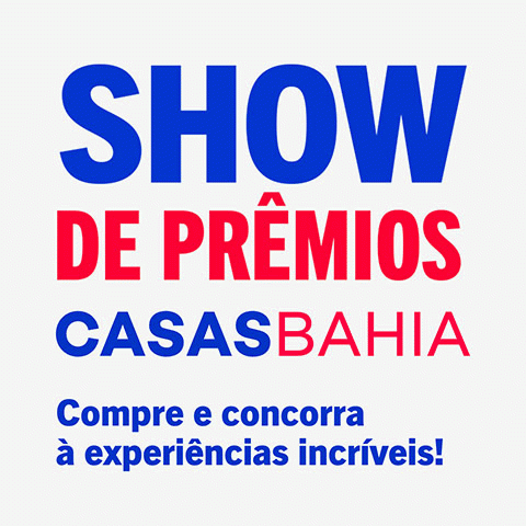 Promoção Casas Bahia Show de Prêmios 2025
