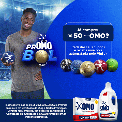 Promoção Omo Promobol 2025