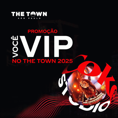 Promoção Coca-Cola Você Vip no The Town 2025