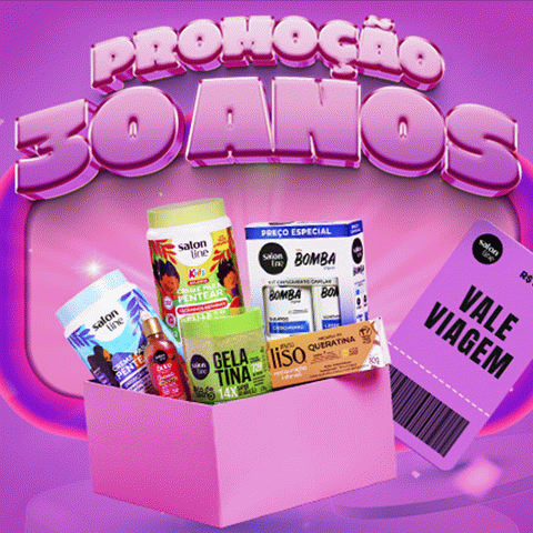 Promoção Salon Line 30 anos 2025