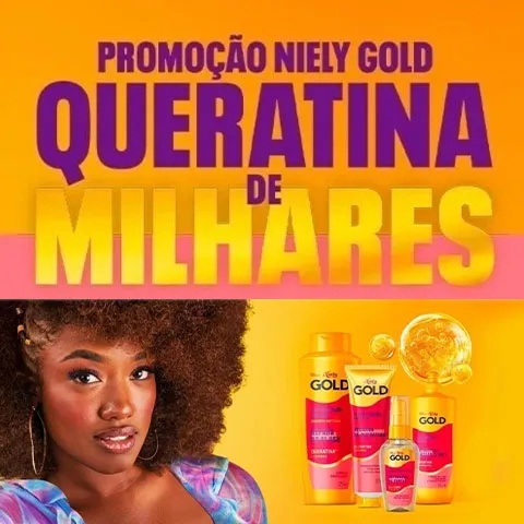 Promoção Niely Gold Queratina de Milhares 2025