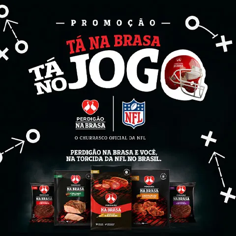 Promoção Perdigão Tá na Brasa Tá no Jogo 2025