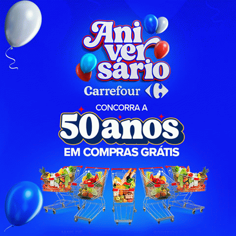 Promoção Aniversário Carrefour 50 Anos 2025